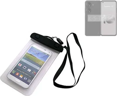 Produktbild von K-S-Trade Schutz Hülle Handy Hülle Kompatibel mit Asus Zenfone 10 Beach Bag wasserdicht 16cm x 10cm Schutzhülle Staub Sand Flachwasser Beachbag