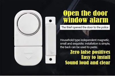 Zdjęcie produktu dla System alarmowy - 100 dB - Alarm okienny i drzwiowy - Zapobieganie włamaniom - Łatwy montaż