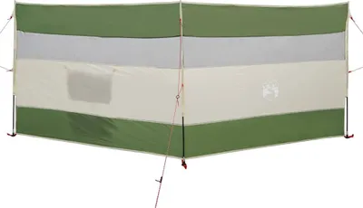 Immagine prodotto di vidaXL Frangivento da campeggio verde 340x130 cm Impermeabile