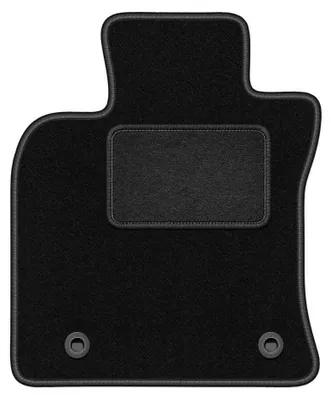 Image de Tapis conducteur en moquette pour Lexus ES VII 2017- (berline) – 1 pièce, noir, sur mesure – Wielganizator LUX