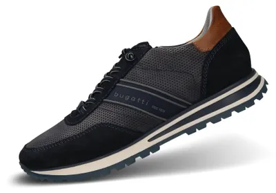Immagine prodotto di Bugatti, scarpe stringate da uomo, modello 331-AG808, colore blu/blu, taglia 46