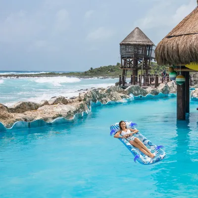 Produktbild von Aufblasbare Wasserhängematte - faltbare Luftmatratze - Schwimmbadhängematte für Strandpartys - Sommerkarneval Wasserhängematte