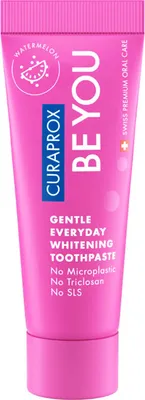 Produktbild von Curaprox Be You Whitening Zahnpasta Hellrosa 10ml