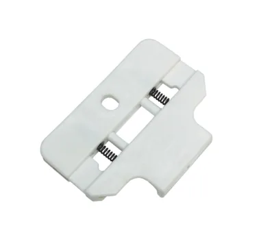Produktbild von Gardinia Deckenclip für 3-läufige Flächenvorhangschiene weiß 5,6 x 4 cm cm