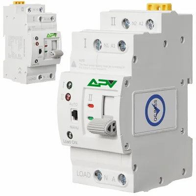 Produktbild von Dual Power Automatischer Transferschalter Umschalter Wahlschalter 2P 63A PV