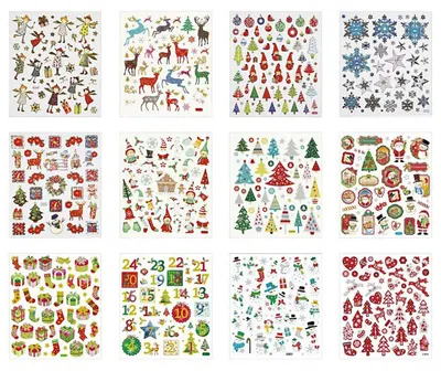 Produktbild von Creativ Company 28969, Folie, Mehrfarbig, Junge/Mädchen, Weihnachten, 150 mm, 165 mm