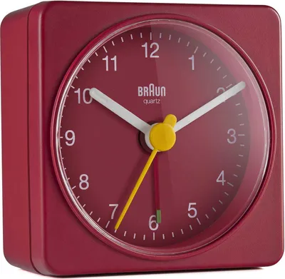 Produktbild von Braun BC 02 R Quarzwecker rot