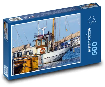 Obrázek produktu pro martinpuzzle - Puzzle 500 - Přístav - lodě, rybářská loď