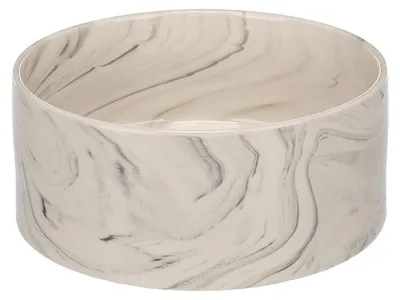 Image de Gamelle ronde pour la nourriture et l'eau Marbre