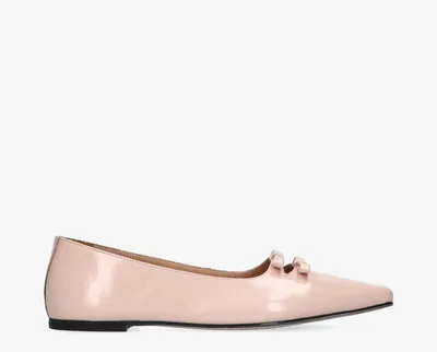 Productafbeelding van Tango rea bow ballerina's nude patent leer