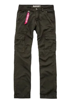 Produktbild von Alpha Industries Agent Pant Herren Hose 158205 black olive 30