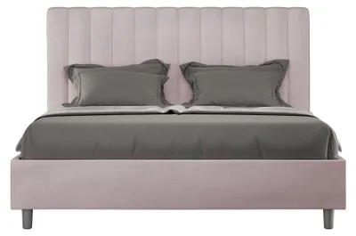 Immagine prodotto di Letto Matrimoniale 160x190 cm con Rete e Contenitore Agueda Glicine