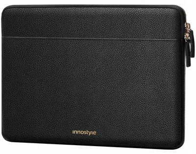 Immagine prodotto di Innostyle Borsa per computer portatile in pelle 13 14 Custodia impermeabile in pelle Lux