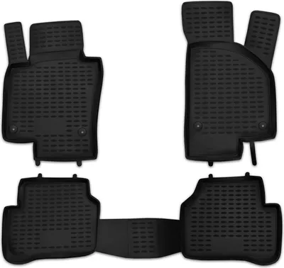 Produktbild von AD Tuning Gummi Fußmatten Set für VW Passat 3C, Bj. 9/2005-2011