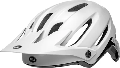 Image de Bell 4FORTY Fahrradhelm mat/blanc brillant/noir S Weiss