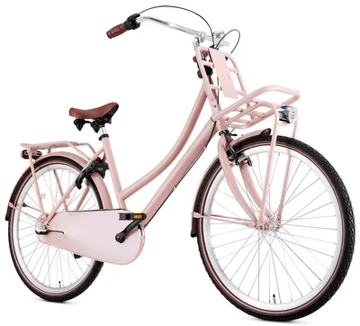 Produktbild von Popal Daily Dutch Basic+ N3 - Kinder Hollandrad - Citybike - 26 Zoll - Lachsrosa