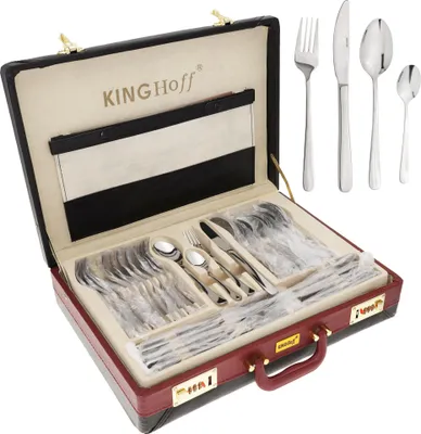 Produktbild von Kinghoff Besteck 72Ele. Glanz Kh-3519