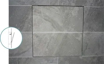 Produktbild von Ottofond Revisionsklappe Alu variabel bis 50 x 100 cm 690210