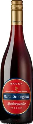 Produktbild von Martin Schongauer Spätburgunder Baden QbA trocken 2018 Deutschland | 13,0 % vol | 0,75 l