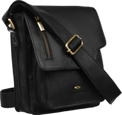 Produktbild von PTN Ledertasche PTE-NDM-5038 SCHWARZ