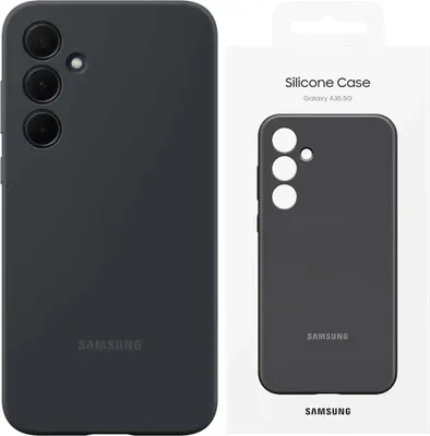 Produktbild von Samsung Silicone Case für Galaxy A35, Black