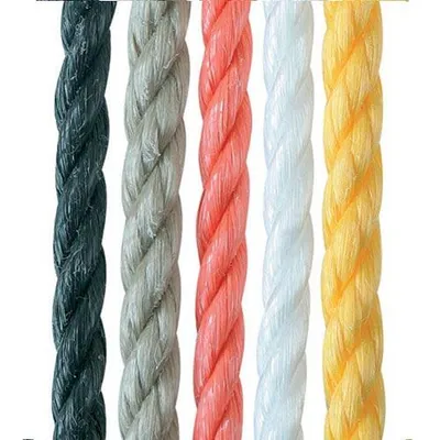 Produktbild von Polypropylen Spiralseil mit einer Länge von 100 Metern und einem Durchmesser von 8 Millimetern