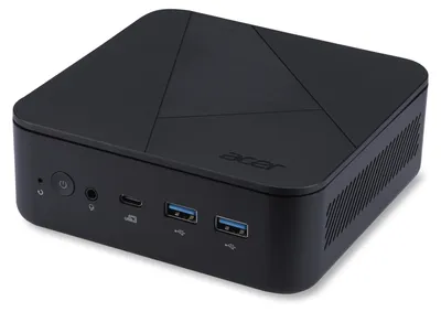Produktbild von Acer Veriton NUC VN1502G-13U7U, 0,73 l großer PC, PC Barebone, BGA 1744, Ethernet/LAN, 802.11a, 802.11b, 802.11g, Wi-Fi 4 (802.11n), Wi-Fi 5 (802.11ac), Wi-Fi 6 (802.11ax), 65 W