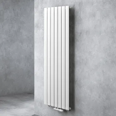 Image de doporro Radiateur pour Chauffage Central 160x54cm Radiateur à Eau Chaude Panneau Monocouche Design Vertical Blanc FV