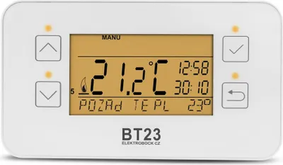 Produktbild von Thermostat BT23 RF kabellos digital berührungsempfindlich programmierbar