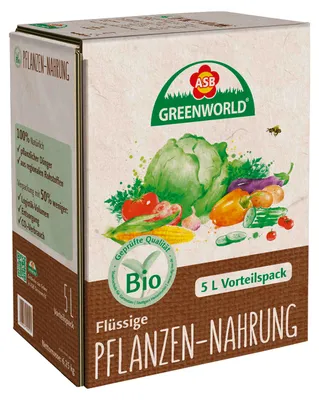 Artikelbild 1 von 'BIO Pflanzennahrung Bag-in-Box (5 l)' aus der Kategorie Bodenverbesserung