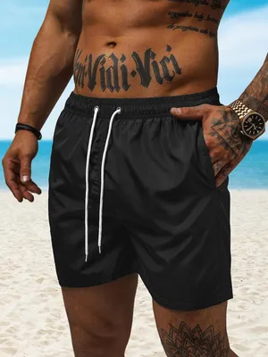 Produktbild von Herren Badeshorts Schwarz OZONEE JS/XL019/1 XXL