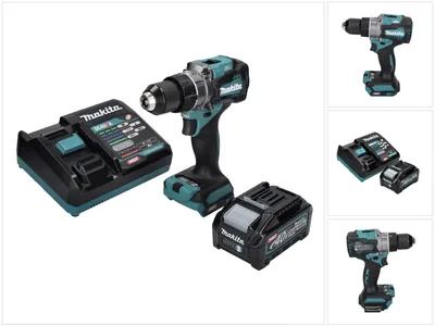 Produktbild von Makita DF 001 GM1 Akku Bohrschrauber 40 V max. 140 Nm XGT Brushless + 1x Akku 4,0 Ah + Ladegerät