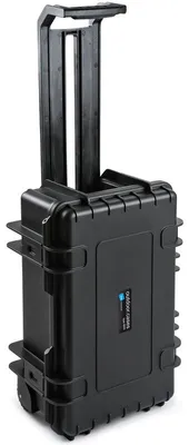 Produktbild von B&W Outdoor Case Type 6600 schwarz mit Schaumstoff Inlay