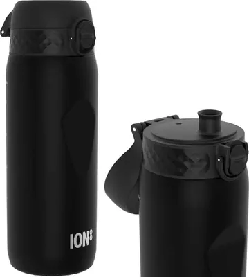 Produktbild von ION8 | Trinkflasche 750 ml - Schwarz - BPA-frei - Innovatives Design - Leicht und Robust