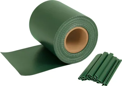Produktbild von Zelsius ochranné pásy pro dvojité drátěné pletivo, 70 m x 19 cm, zelené, ochrana proti větru s UV ochranou