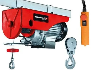 Obrázok produktu pre Elektrický zdvihací navijak 500 W s nosnosťou až 250 kg a dĺžkou lana 18 m, model TC-EH250-18, EINHELL