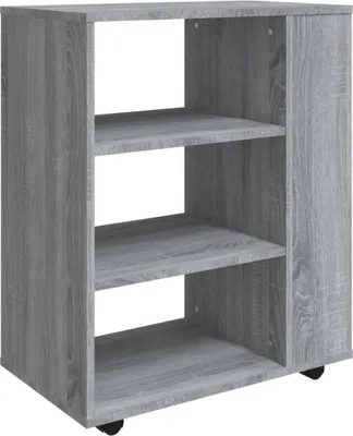 Produktbild von vidaXL Rollschrank Grau Sonoma 60x35x75 cm Holzwerkstoff