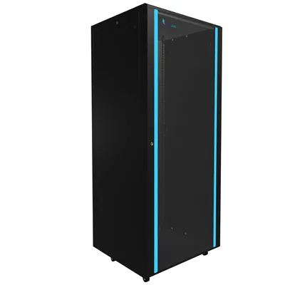 Obrázok produktu pre Extralink Racková skriňa 42U 800 × 800 mm Stojaci 19" rozvádzač Čierna
