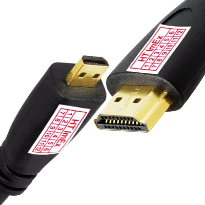 Produktbild von 1,5m Micro HDMI Kabel 4K High Speed Adapterkabel Kamera für Pentax, Olympus