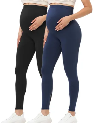 Zdjęcie produktu dla Buttergene, legginsy ciążowe damskie, odzież ciążowa, odzież sportowa