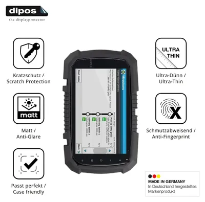 Image de 2x Film de protection d'écran pour Topicon MDT765 protecteur antireflet dipos