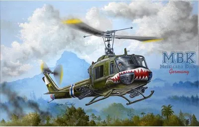 Produktbild von TRUMPETER TRU05112 UH-1B Huey - Gunship (1:35)