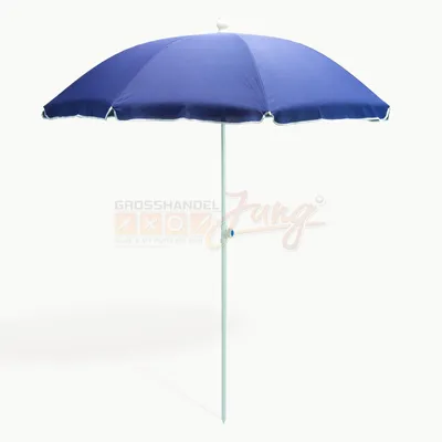 Produktbild von Strand Sonnenschirm 180 cm UV30 Beach, blau