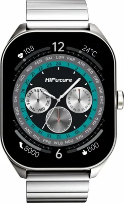 Zdjęcie produktu dla HiFuture smartwatch FutureFit APEXsrebrny/silver (HSSW3SL)