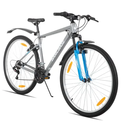 Produktbild von HILAND Mountainbike 29 Zoll Herren Damen Studenten fahrräder, Gelände Pendlerfahrräder Mit 18 Gang, Doppel-V-Bremsen, stoßdämpfender Federgabel