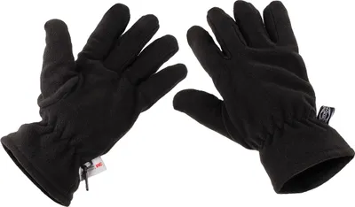 Produktbild von MFH Fleece-Handschuhe, schwarz, 3M™ Thinsulate™ Insulation
