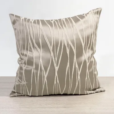 Produktbild von Kissen von Lysel - beige Obella 46x46, reines Polyester Dekokissen