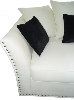 Immagine prodotto di Divano classico di design divano imbottito a tre posti divani in tessuto divani a 3 posti