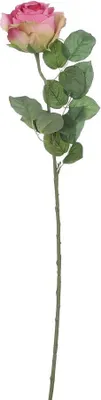 Produktbild von Mica künstliche Rose dunkelrosa 69 cm