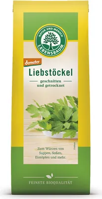Obrázek produktu pro Liebstöckel – nakrájený a sušený, 15 g, balení po 6 kusech